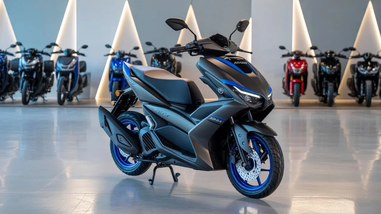 Yamaha Aerox Hybrid Scooter
